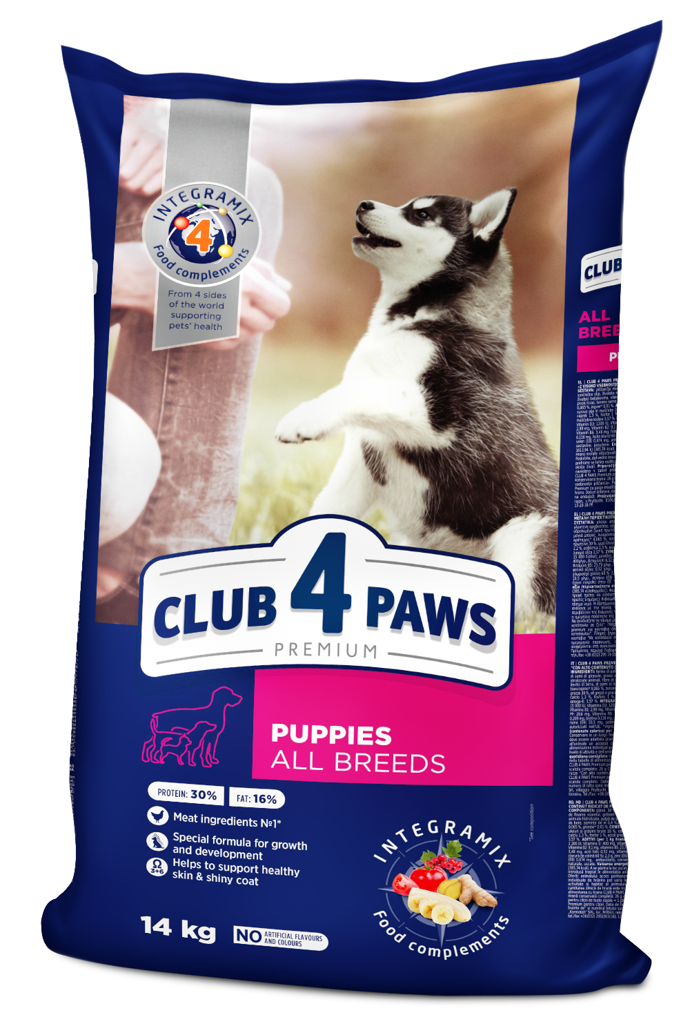 Club 4 Paws Premium kurczak puppy 14 kg