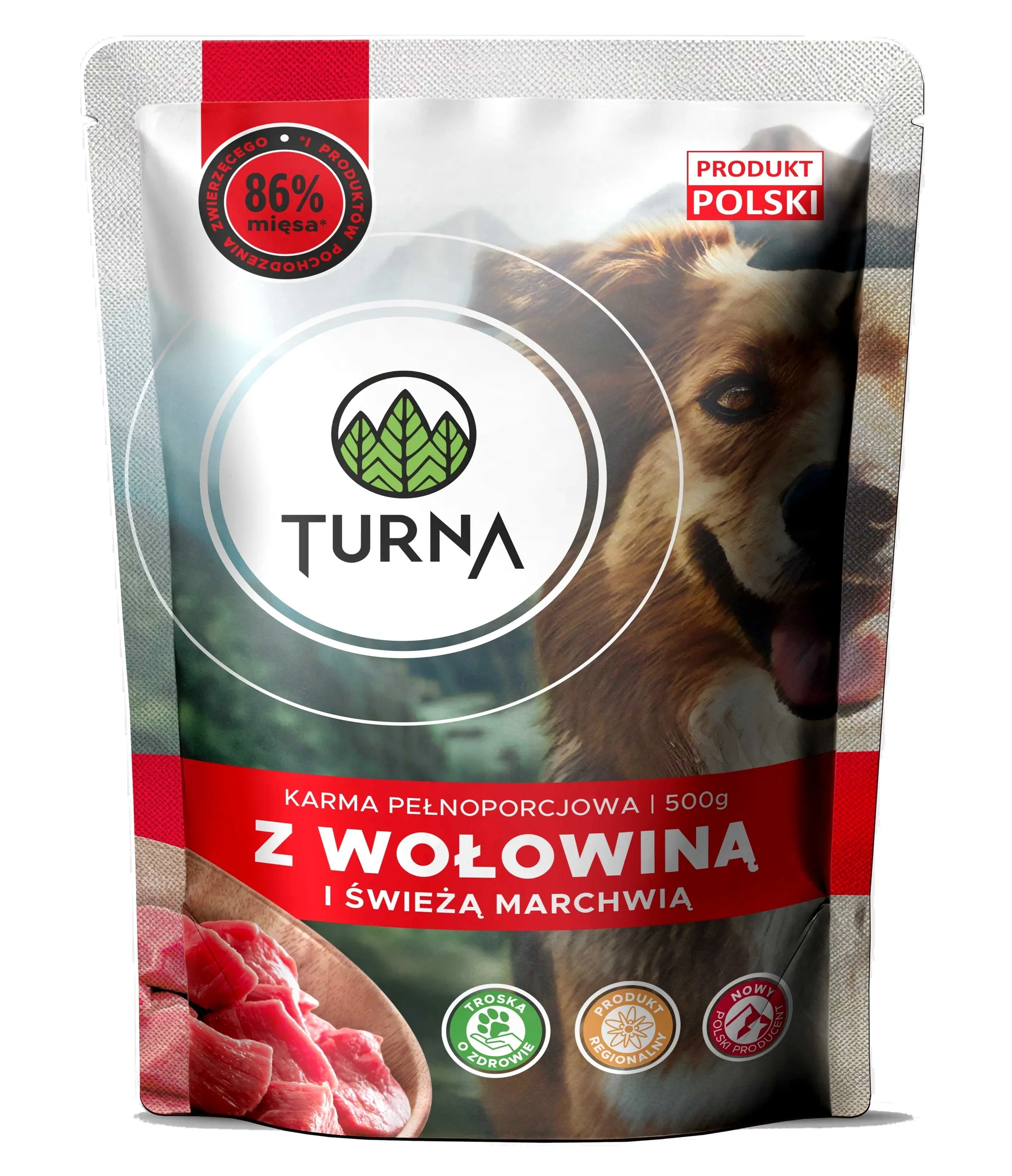 Turna wołowina adult 500 g