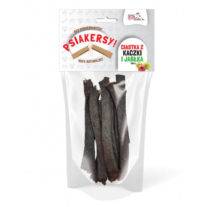 Syta Micha Psiakersy kaczka z jabłkiem 100 g