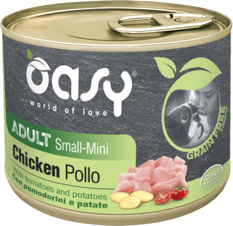 Oasy Grain Free kurczak adult małe rasy 200 g