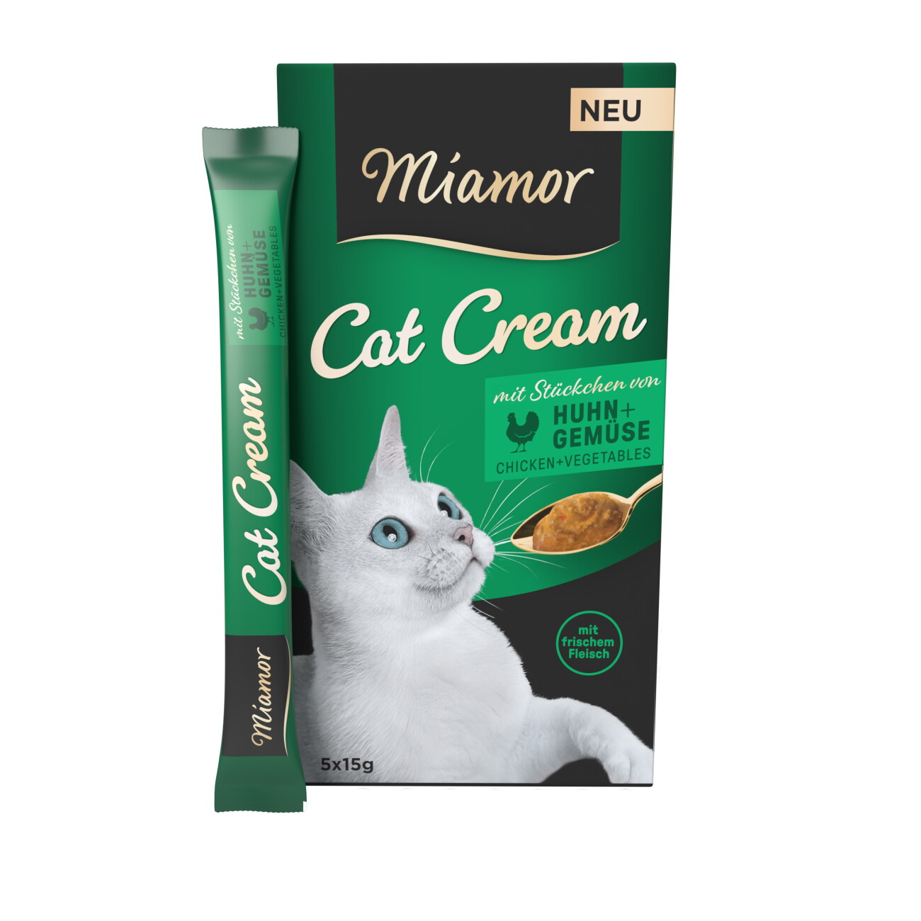Miamor Cat Cream kurczak adult 15 g × 55