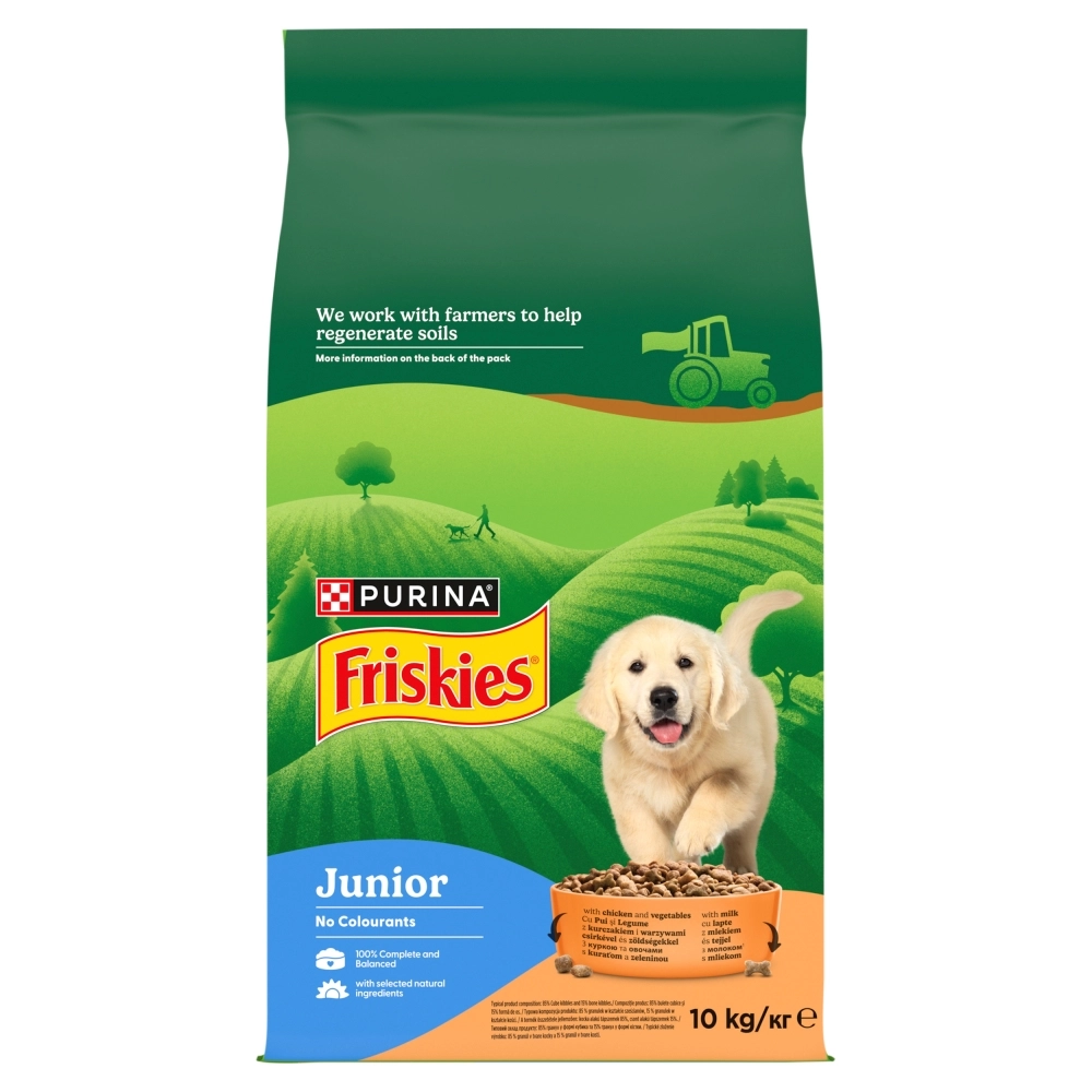 Purina Friskies kurczak junior 10 kg