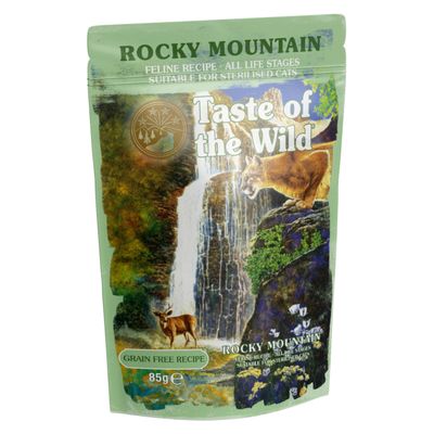 Taste of the Wild Rocky Mountain Sterilised Light kurczak, łosoś w sosie 85 g × 24