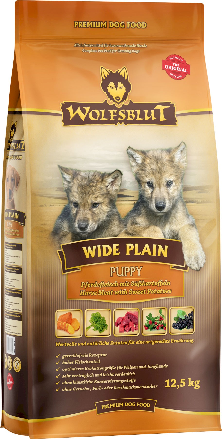 Wolfsblut Wide Plain konina puppy 12,5 kg