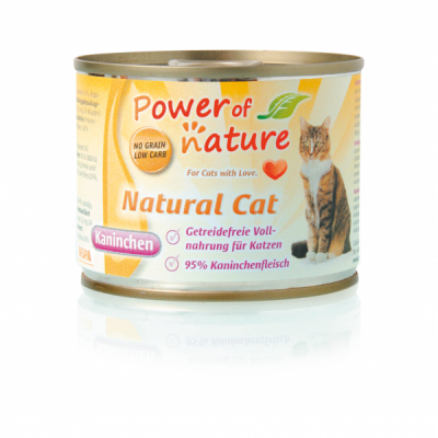 Power Of Nature Natural Cat królik 200 g