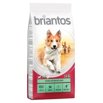 Briantos Adult jagnięcina z ryżem 14 kg × 2