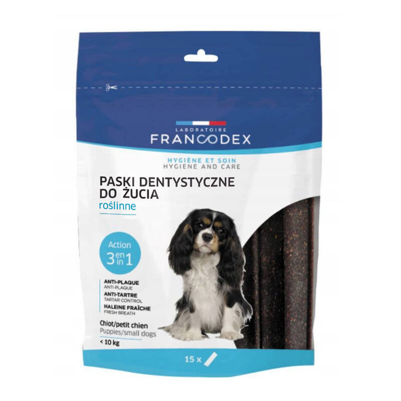 Francodex Paski do gryzienia małe rasy 228 g
