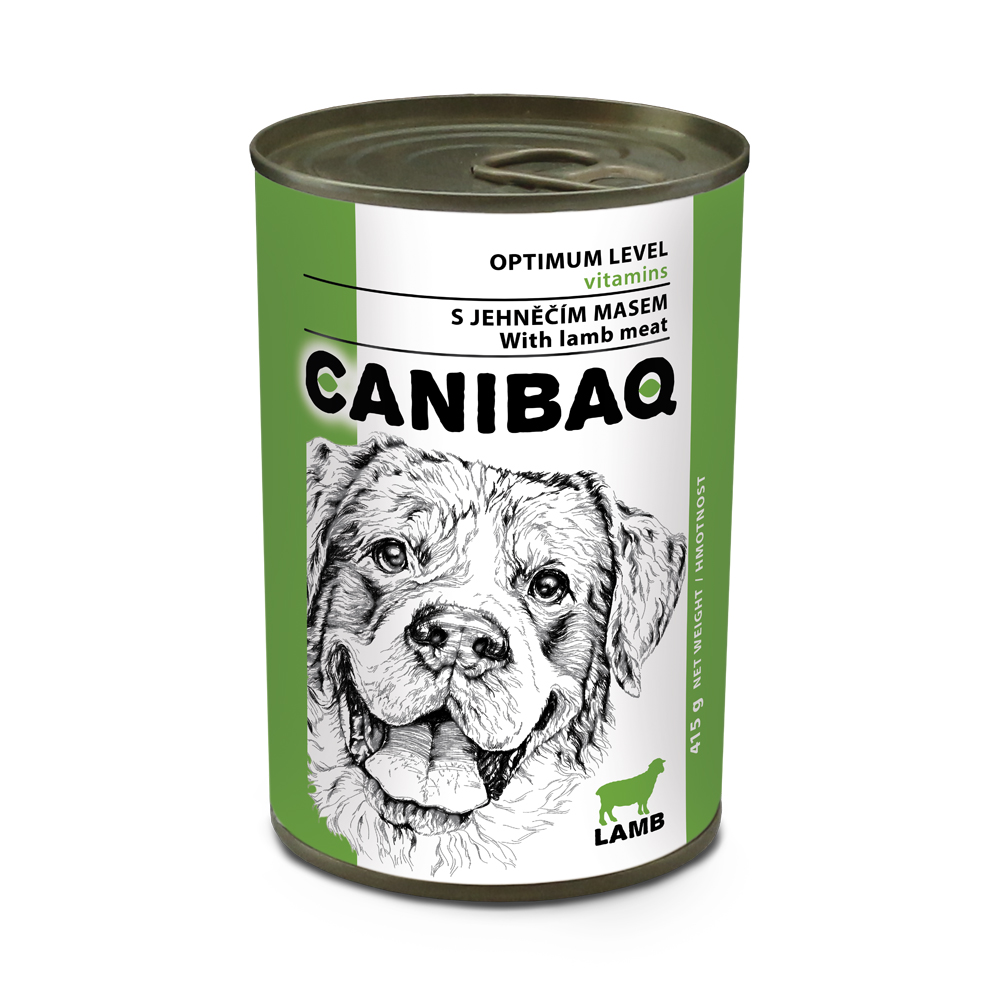 CANIBAQ Classic jagnięcina adult 415 g