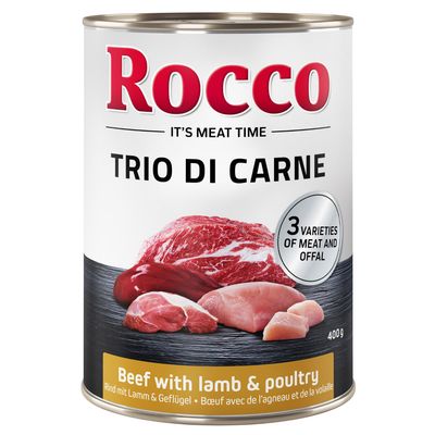 Rocco Classic drób, jagnięcina, wołowina adult 400 g × 6