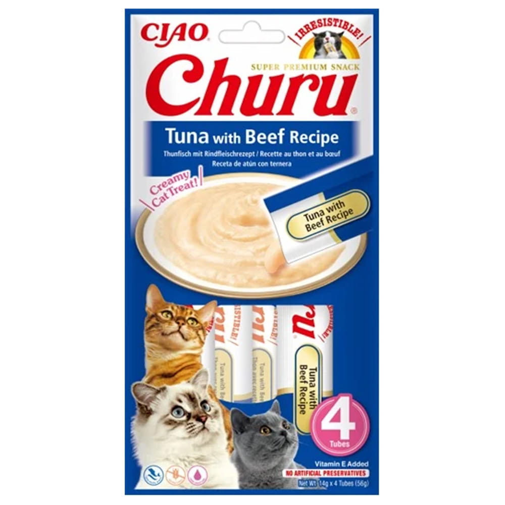 Inaba Churu tuńczyk, wołowina krem 14 g × 4