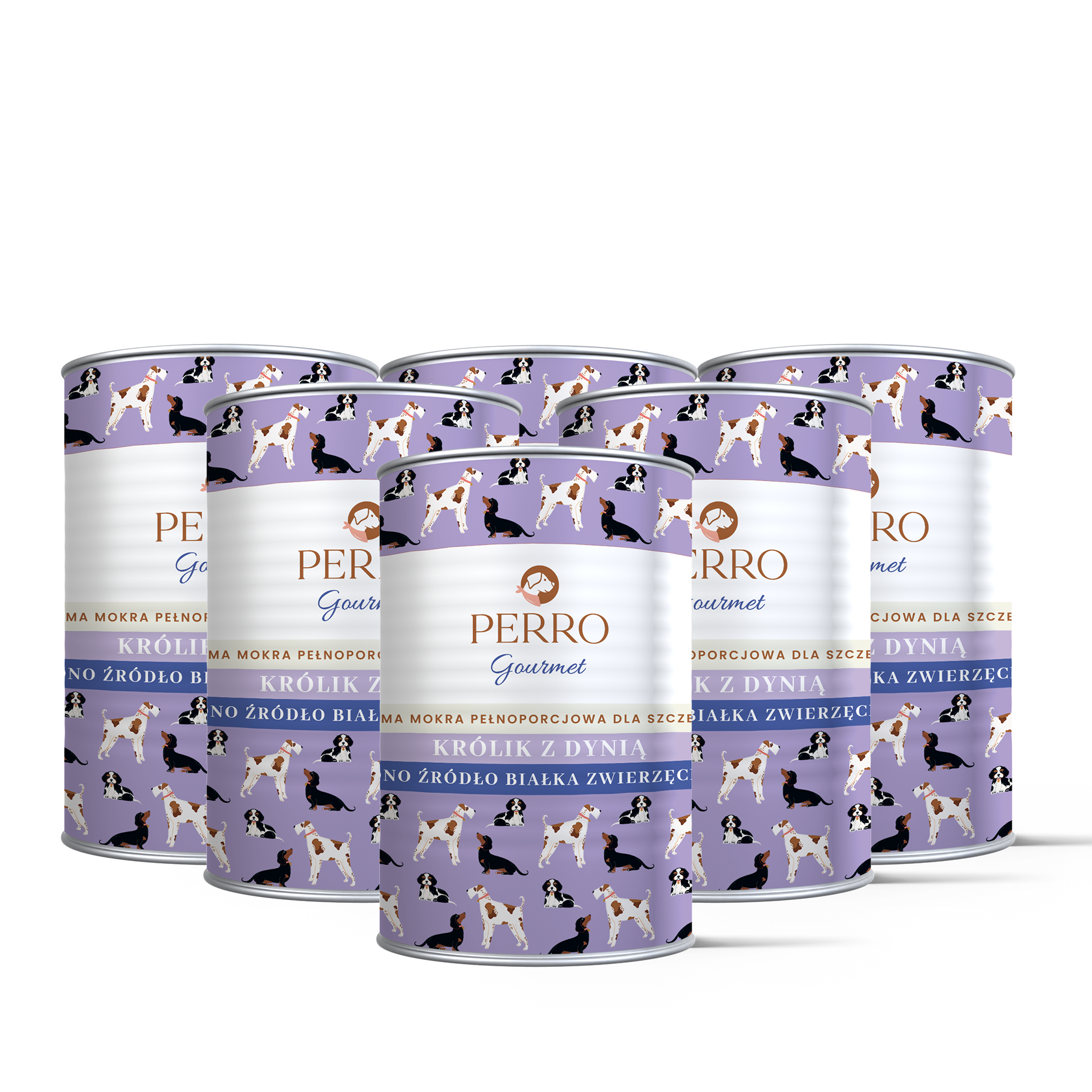 Perro Gourmet królik junior 400 g × 6