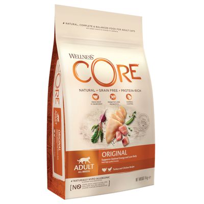 Wellness CORE indyk, kurczak adult 4 kg