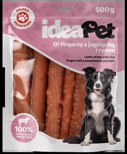 IdeaPet kostki jagnięcina z ryżem 500 g