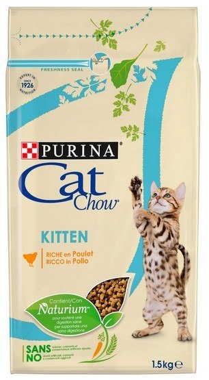 Purina Cat Chow kurczak junior 1,5 kg