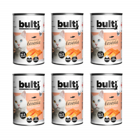Bult Mielonka łosoś pasztet 400 g × 6