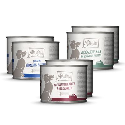 MjAMjAM indyk, kaczka, królik, kurczak, pstrąg adult 200 g × 24