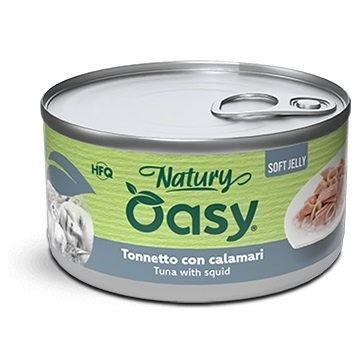 Oasy Natury kalmary, tuńczyk w galaretce adult 85 g