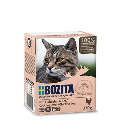 Bozita Feline indyk, kurczak w sosie 370 g × 6