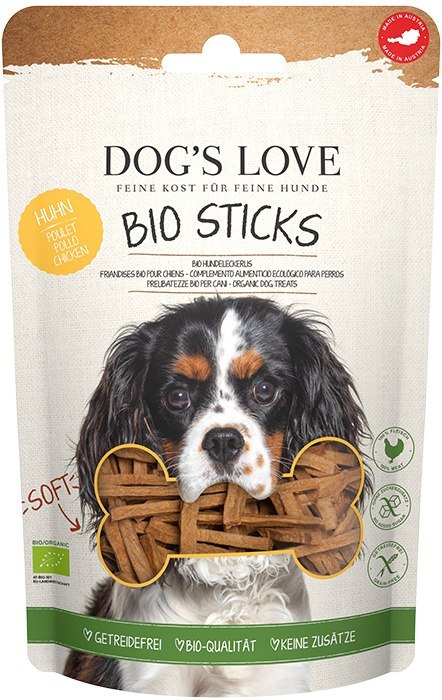 Dog's Love Bio Sticks kurczak 150 g