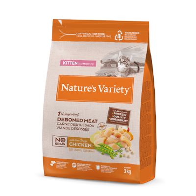 Nature's Variety Selected kurczak kitten 3 kg