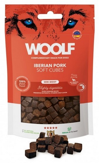 Woolf Soft Cubes wieprzowina 100 g