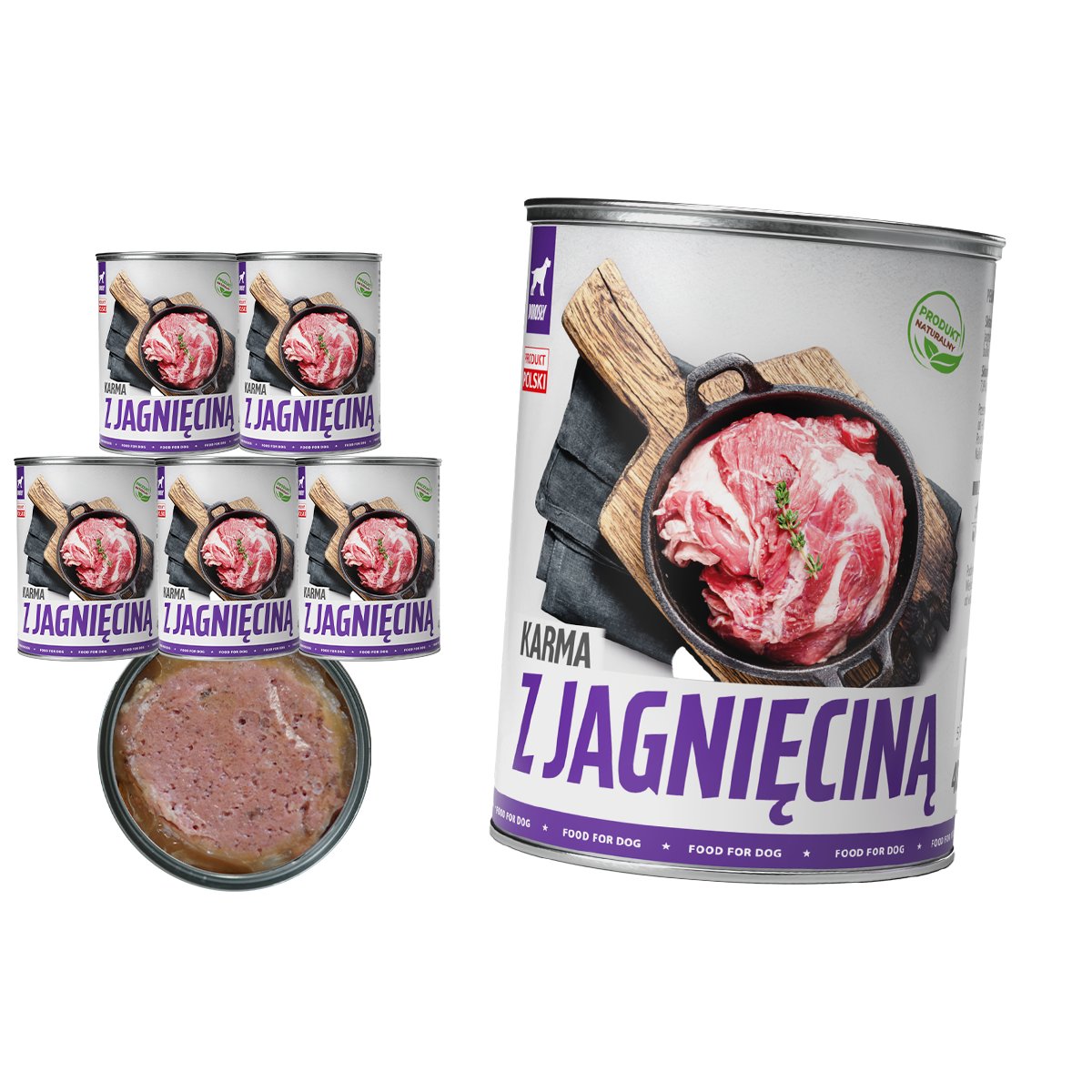 Tuf Tuf jagnięcina 400 g × 6