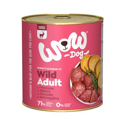 WOW Adult dziczyzna 800 g × 6