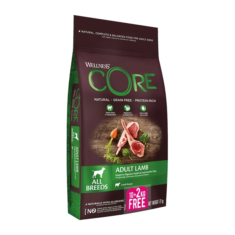 Wellness CORE jagnięcina adult 12 kg