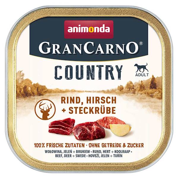 Animonda GranCarno Country dziczyzna, wołowina adult 150 g