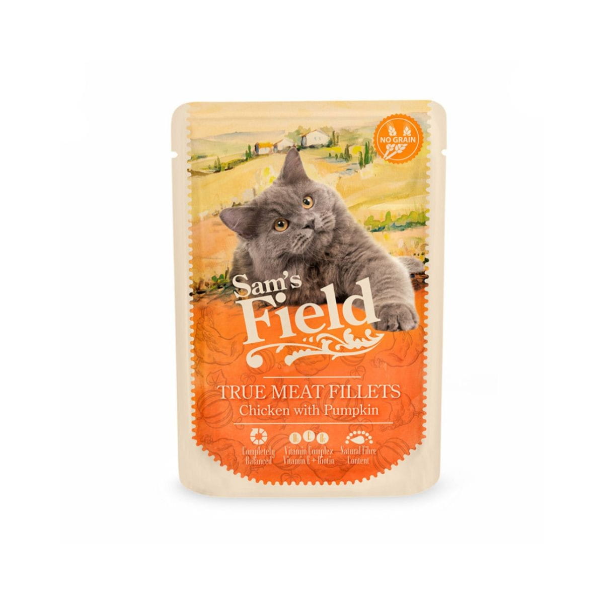 Sam's Field kurczak z dynią kawałki adult 85 g