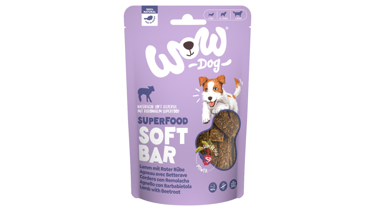 WOW Superfood Soft Bar jagnięcina 150 g