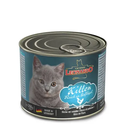 Leonardo Quality Selection drób kitten 200 g