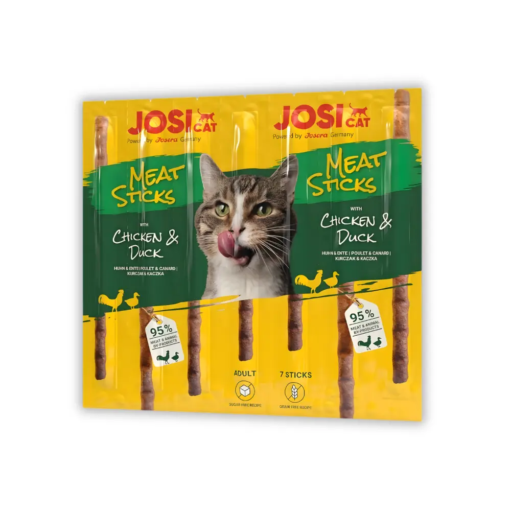 Josera JosiCat kaczka, kurczak adult 5 g × 7