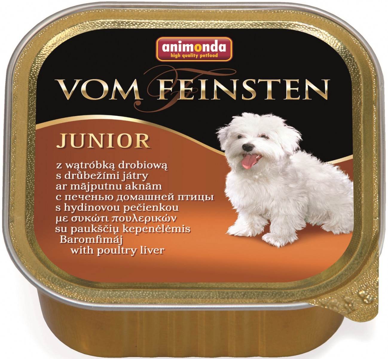 Animonda Vom Feinsten wątróbka drobiowa junior 150 g