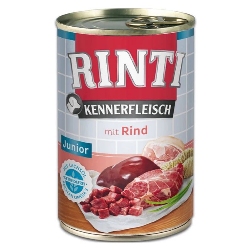 Rinti Kennerfleisch wołowina junior 400 g