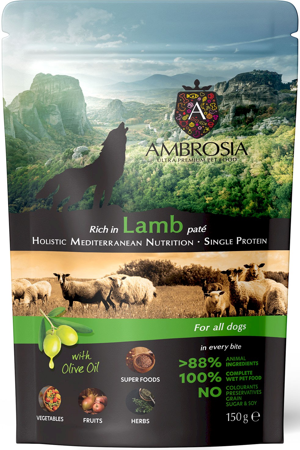 Ambrosia Mediterranean jagnięcina 150 g