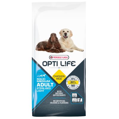 Versele-Laga Opti Life kurczak adult średnie, duże rasy 12,5 kg × 2