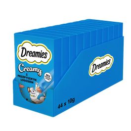 Dreamies Creamy łosoś 10 g × 44