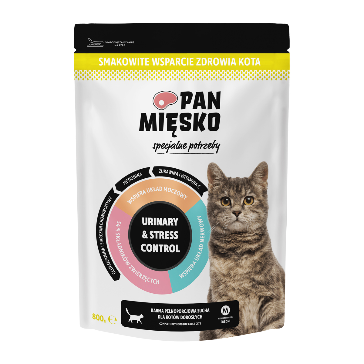 Pan Mięsko Urinary indyk, wołowina adult 800 g