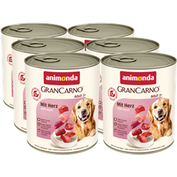 Animonda GranCarno mix smaków bez drobiu adult 800 g × 6