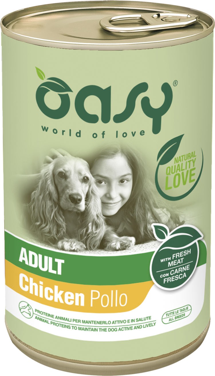 Oasy Lifestage kurczak Adult 400 g