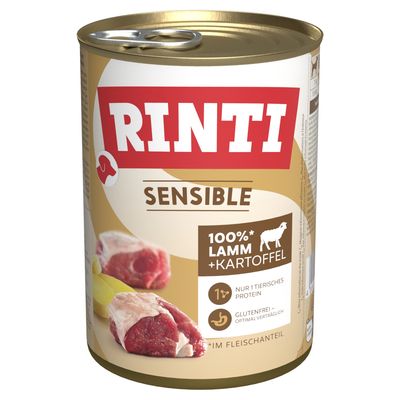 Rinti Sensible jagnięcina z ziemniakiem 400 g