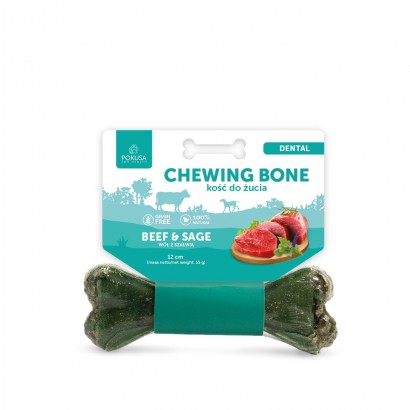 Pokusa Chewing Bone Dental wołowina 35 g