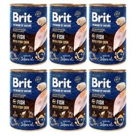 Brit Premium by Nature ryba adult 400 g × 6