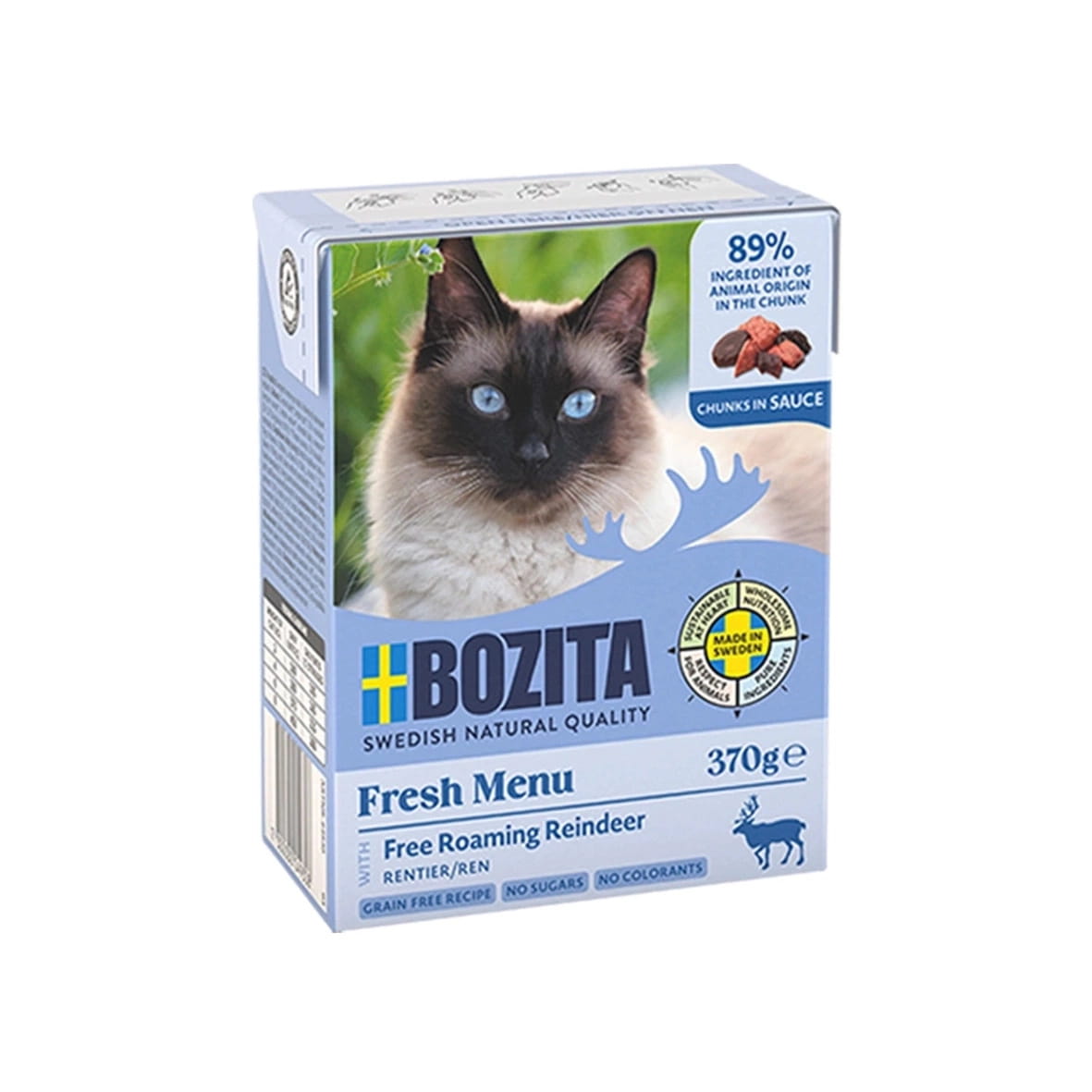 Bozita Fresh Menu renifer w sosie adult 370 g × 6