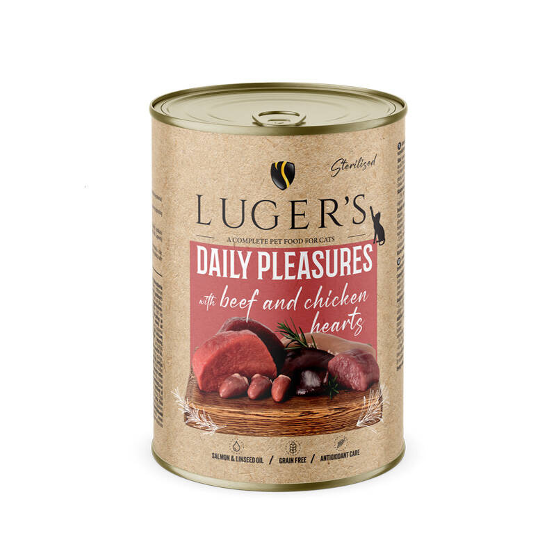 Luger's Daily Pleasures Sterilised wołowina, kurczak 400 g
