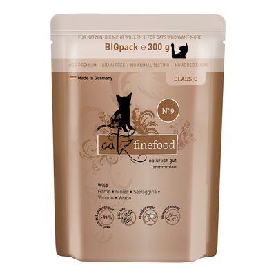 Catz Finefood Classic dziczyzna w bulionie adult 300 g × 6