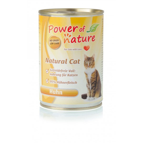 Power Of Nature Natural Cat kurczak 400 g