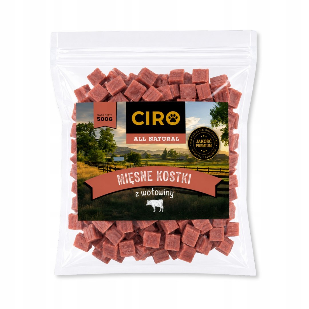 Ciro dorsz, kurczak, wołowina 500 g