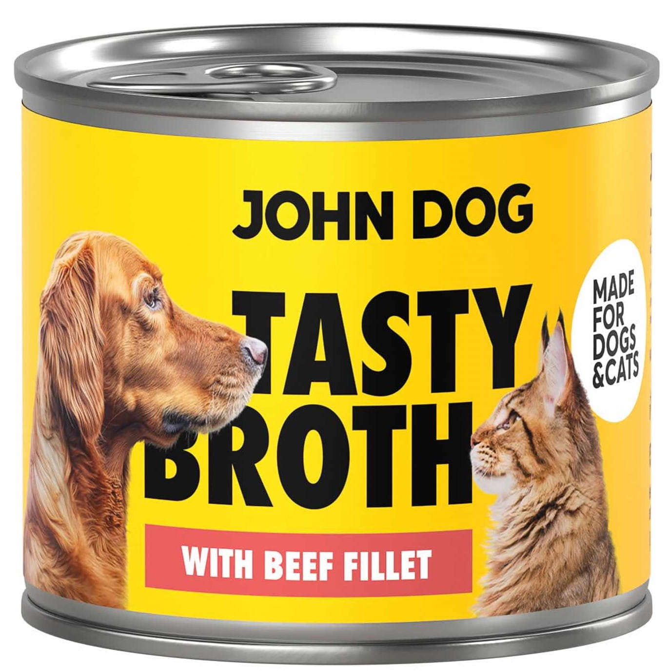 John Dog Tasty Broth wołowina adult 140 g